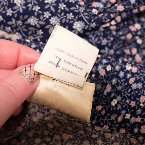 Gunne Sax Jessica's Gunnies Calico Floral Skirt Peasant Cottagecore 70s SZ 9 - Picture 5 of 5